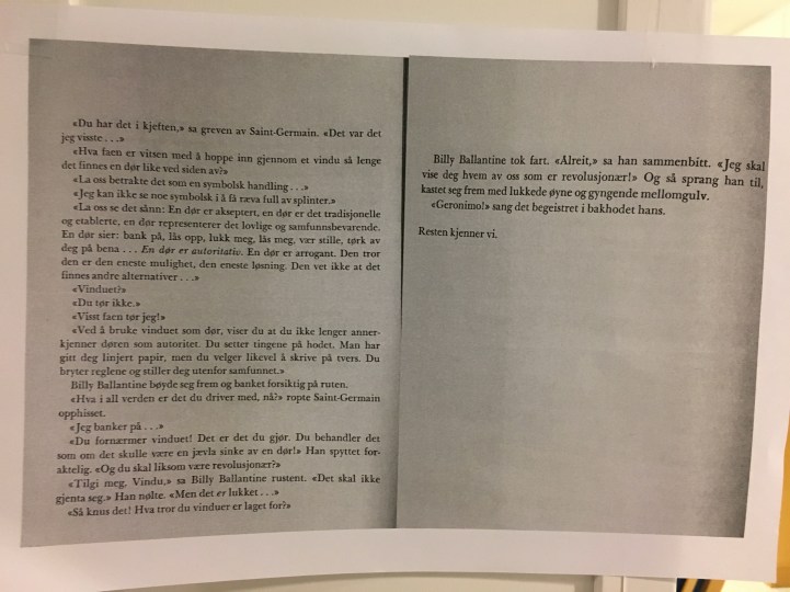 Alveolene kommer! Dører og vinduer, s 83.84.